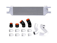 Load image into Gallery viewer, Mishimoto Performance Intercooler Kit - Silver Core Wrinkle Black Pipes (15-17 Mustang 2.3T) Mishimoto