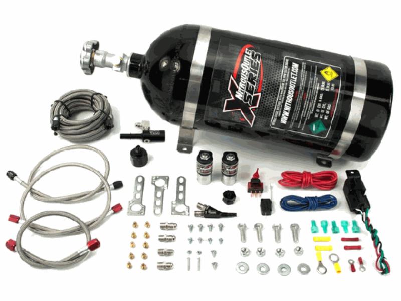 Nitrous Outlet 22-82003 X-Series 2011+ Mustang Single Nozzle System Hellhorse Performance®