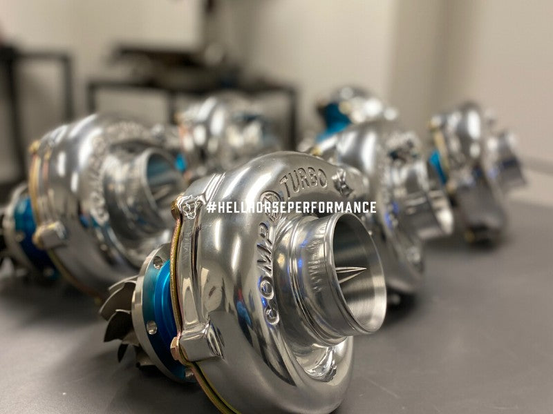 On3 Turbo Systems Comp CTR Upgrade 6262 T3 Turbos | 1300HP Rated Hellhorse Performance