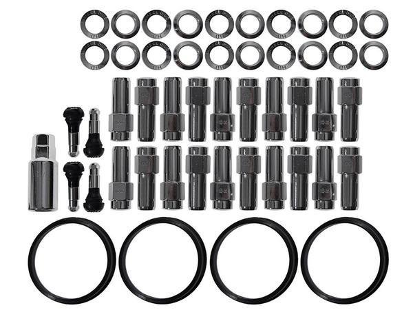 Race Star Industries Closed End Lug Nut Kit for Direct Drilled Wheels Hellhorse Performance