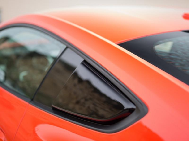 Roush 2015 Mustang Quarter Window Scoops (Black) - 421881 Hellhorse Performance®