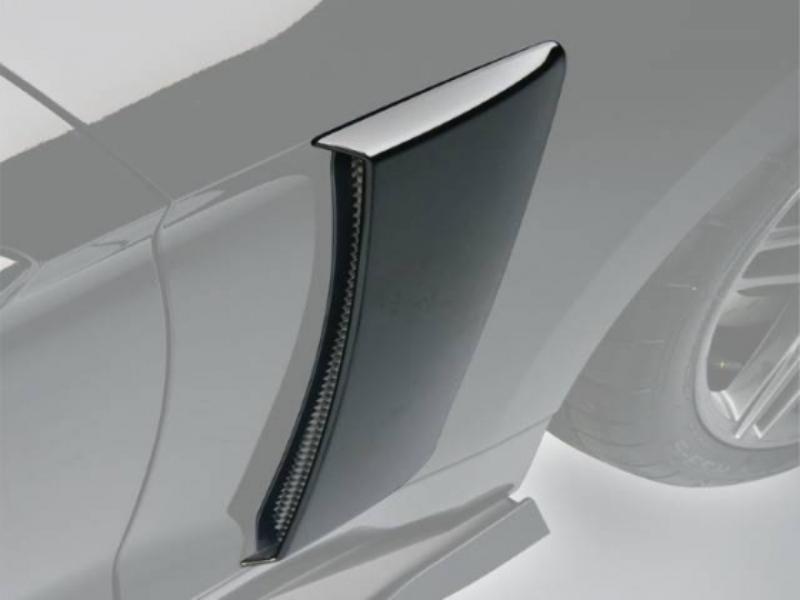 Roush 421878-C 2015-2020 Mustang Quarter Panel Side Scoops (Painted or Primed) Hellhorse Performance®