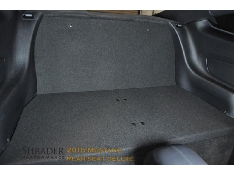 Shrader Performance 2015-2020 Mustang Rear Seat Delete (Coupe) - RSD1516 Hellhorse Performance®