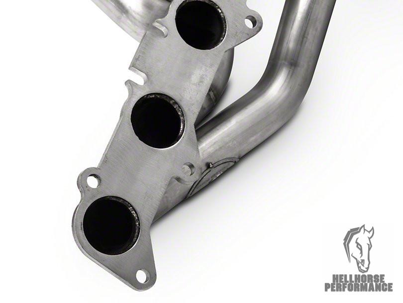 Stainless Power 1-7/8 in. Long Tube Catted Headers (15-17 GT) Stainless Works