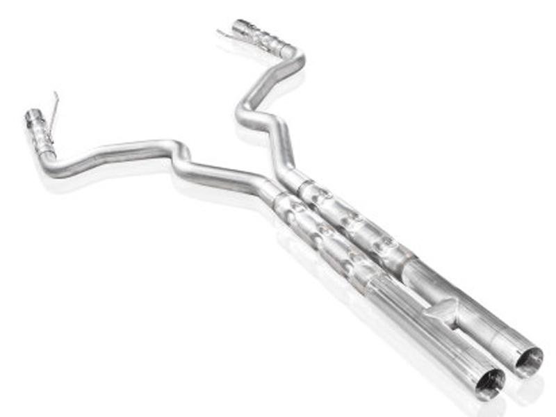 Stainless Works 2015-16 Mustang GT 3in Catback Retro Chambered Mufflers Cores Hellhorse Performance