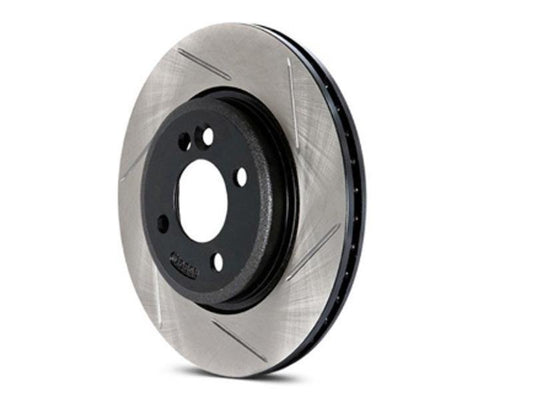 StopTech 15-17 Ford Mustang GT w/ Brembo Brakes 380mm Front Disc Cryo Left Front Slotted Brake Rotor Hellhorse Performance