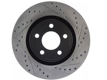 Load image into Gallery viewer, StopTech 15-17 Ford Mustang Sport Slotted &amp; Drilled Left Right Rotor Hellhorse Performance