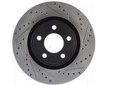 StopTech 15-17 Ford Mustang Sport Slotted & Drilled Left Right Rotor