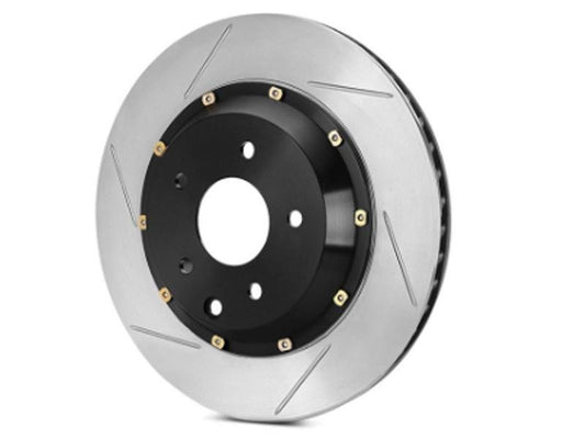 StopTech 2015 Ford Mustang GT w/ Brembo AeroRotor Direct Replacement 2pcs Slotted Leftt Front Rotor Hellhorse Performance