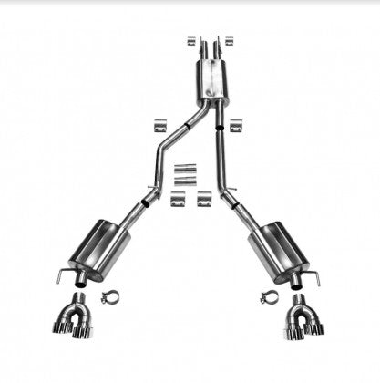 Thermal R&D Cat-Back Exhaust System - Polished Tips (2020-2023 Explorer ST) Thermal