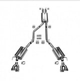 Thermal R&D Cat-Back Exhaust System - Polished Tips (2020-2023 Explorer ST)