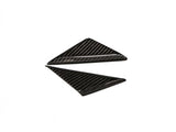 TruCarbon 2015+ Mustang Carbon Fiber LG247 Mirror Triangle Covers