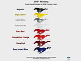 15-23 Mustang Pony Rear Emblem Color Coded Ford Official Licensed