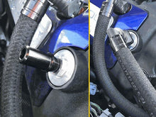 Load image into Gallery viewer, UPR Products Oil Fill Neck Adapter Barb 90deg Fitting (11-17 Mustang GT/Ecoboost/Ford) Hellhorse Performance®