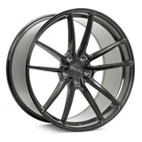 Velgen Wheels VF5 Wheel Brush Titanium 22x10.5 5x114.3 Bolt, 30 Offset, 70.5 Bore (2020-2022 Explorer ST)