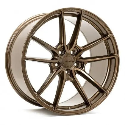 Velgen Wheels VF5 Wheel Gloss Bronze 22x10.5 5x114.3 Bolt, 30 Offset, 70.5 Bore (2020-2022 Explorer ST) - VF52210.5GBRZ1143070.5 Velgen Wheels