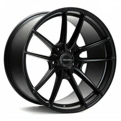 Velgen Wheels VF5 Wheel Satin Black 22x10.5 5x114.3 Bolt, 30 Offset, 70.5 Bore (2020-2022 Explorer ST) Velgen Wheels