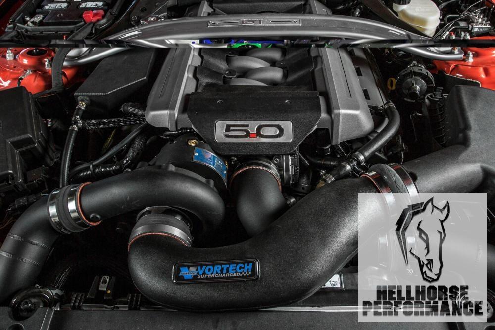 Vortech Supercharger V-3 SI Tuner Kit Black (2015-17 Mustang GT) Vortech