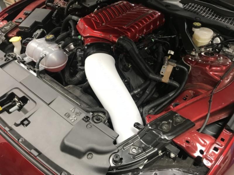 Whipple Superchargers WCA-S550BIGAIR Cobra Jet 150mm Cold Air Intake System (2015-2020 Mustang GT Gen 5 Whipple w/150mm Throttle Body) - WK-WCA-S550BIGAIR Hellhorse Performance®